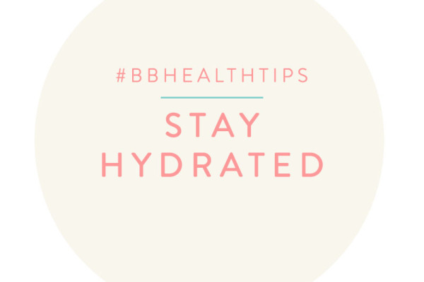 BBHealthTips: Stay Hydrated