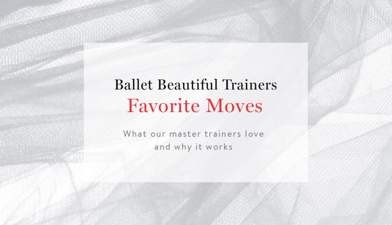 BB Trainers Favorite Workout Moves