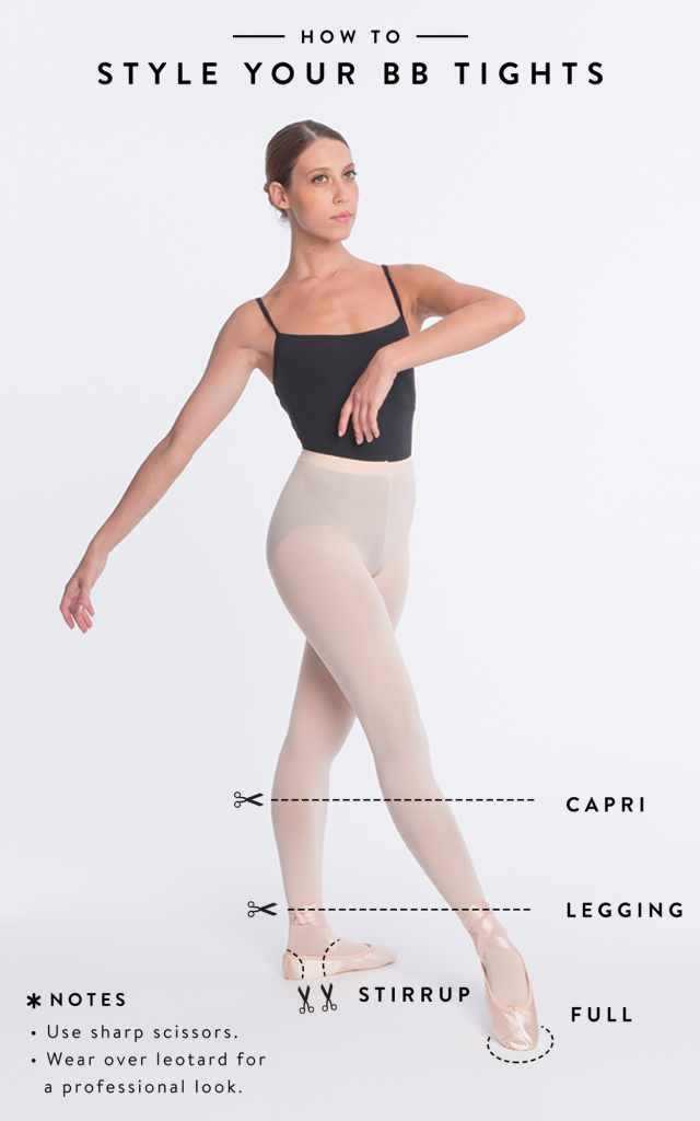 How To Style Your BB Tights - Ballet Beautiful