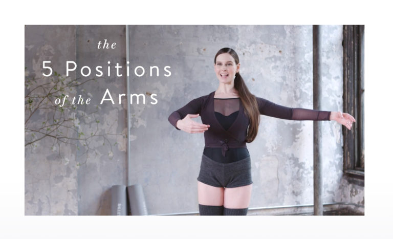 Ballet Glossary: Arm Positions